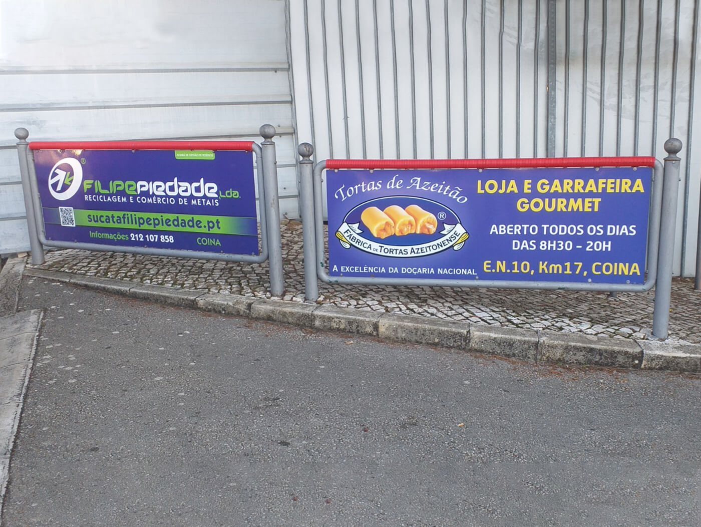 Corrimões para a Via Publica