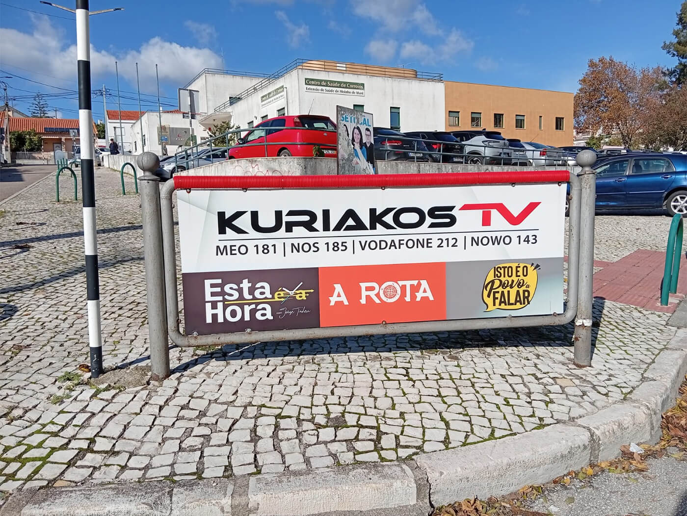 Corrimões para a Via Publica